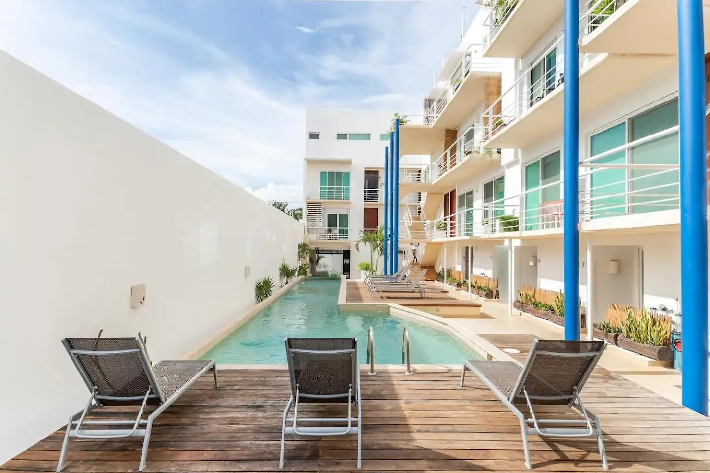 2 Story Ph 3B Heated Jacuzzi Close Beach Street 6 プレヤデルカーメン 0*,  メキシコ
