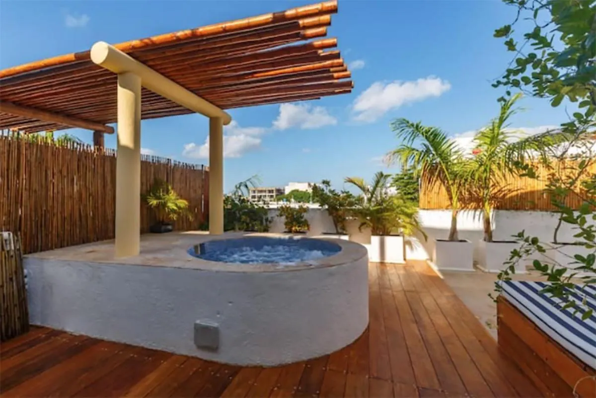 Canoeing Penthouse 3B At Downtown Playa Del Carmen 0*,  Mexikó