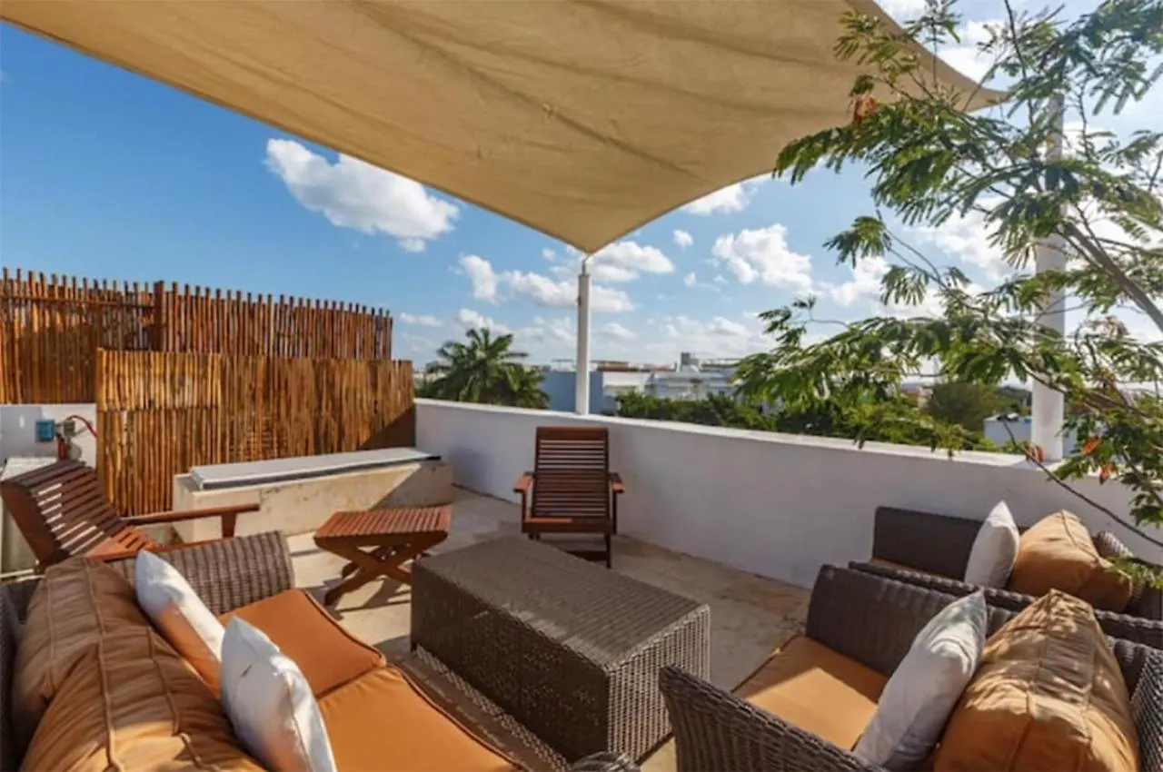Apartman Canoeing Penthouse 3B At Downtown Playa Del Carmen Mexikó